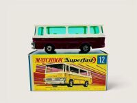 MATCHBOX: A 1:64 scale model by Matchbox of the Setra Coach (Superfast Series No.12) with original packaging [Location: Sydney]
