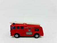 MATCHBOX: A 1:64 scale model by Matchbox of the Merryweather Fire Engine (Superfast Series No.35) with original packaging [Location: Sydney] - 3
