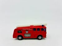 MATCHBOX: A 1:64 scale model by Matchbox of the Merryweather Fire Engine (Superfast Series No.35) with original packaging [Location: Sydney] - 7
