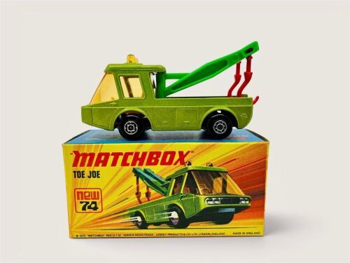 MATCHBOX: A 1:64 scale model by Matchbox of 'Toe Joe' (Superfast Series No.74) with original packaging [Location: Sydney]