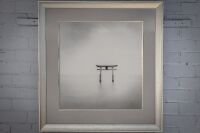 PRINT: A print featuring a Japanese Torii gate over water by Warranbrooke Art (Australia), image 60cm high, 56cm wide