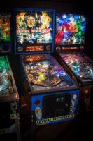 LETHAL WEAPON 3: A c1992 Lethal Weapon 3 pinball machine made by Data East, working order