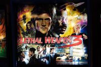 LETHAL WEAPON 3: A c1992 Lethal Weapon 3 pinball machine made by Data East, working order - 10