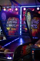 SHOOTING HOOPS: A 'c2022 Shooting Hoops' (Right Hand Side) basketball amusement machine, made by Sega, machine functional (Note Description) - 6