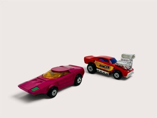 MATCHBOX: Two 1:64 scale unboxed models by Matchbox of 'Clipper' (Superfast Rolamatic Series No.39) and 'Big Banger'' (Superfast Series No.26) [Location: Sydney]