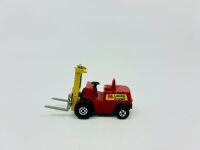 MATCHBOX: Three 1:64 scale unboxed models by Matchbox including Mercedes-Benz Military Truck and trailer (TP15), the Lansing Bagnall Fork Lift Truck (Superfast Series No.15) and the Leyland BP Petrol Tanker (Matchbox No.32) [Location: Sydney] - 3
