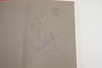 AUTOCOURSE: A signed copy of 'Autocourse' edition 1985/86, signed by J.Rondeau, A.Holbert, B.Tullis, K.Ludwig & J.Palmer [Location: Melbourne] - 9