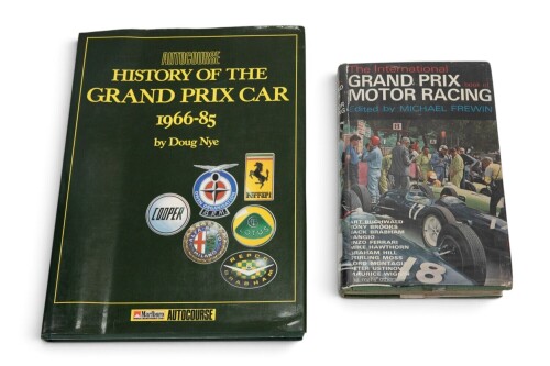 GRAND PRIX: Two hardcover books relating to Grand Prix [Location: Melbourne]