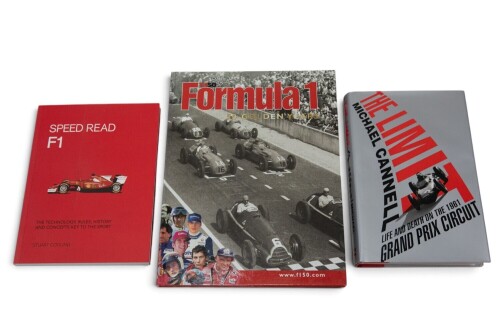 FORMULA ONE: Three books relating to Formula One [Location: Melbourne]