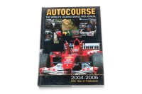 AUTOCOURSE: A signed copy of 'Autocourse' edition 2004/05, signed by Michael Schumacher [Location: Melbourne]