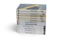 AUTOMOBILE YEAR: Eleven editions of 'Automobile Year' hardcover book [Location: Melbourne]