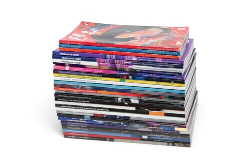 230 · AUSTRALIAN GP: A complete run of official programmes for the Melbourne Australian Grand Prix, includes all years from 1996 up to 2026 [Location: Melbourne]