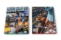 F1 RETRO: Two hardcover 'F1 Retro' books by Mark Hughes, includes 'F1 Retro 1970' and 'F1 Retro 1980' [Location: Melbourne] - 2
