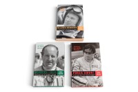 NZ FORMULA ONE: Three hardcover books by author Eoin Young relating to New Zealand Formula One drivers [Location: Melbourne]