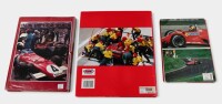 FERRARI F1: Three hardcover books relating to Ferrari F1 involvement [Location: Melbourne] - 2