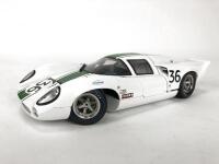 LOLA: 1:18 scale Denny Hulme Lola T70 Mark III Cope produced by GMP. (NB description)
