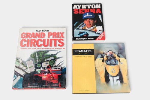 F1 BOOKS: Three general Formula One books [Location: Melbourne]