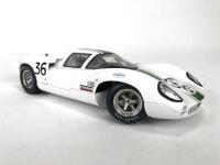 LOLA: 1:18 scale Denny Hulme Lola T70 Mark III Cope produced by GMP. (NB description) - 2
