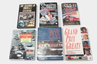 GENERAL GP: Six hardcover books relating to general Grand Prix history [Location: Melbourne]
