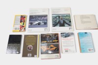 GP DRIVERS / TEAMS: Nine books mostly relating to GP drivers & teams [Location: Melbourne] - 2