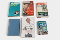 MOSS / STEWART: Six books relating to Stirling Moss & Jackie Stewart [Location: Melbourne]