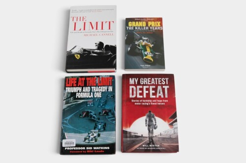 GP ACCIDENTS: Four books relating to GP accidents & tragedies [Location: Melbourne]