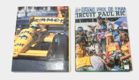 F1 BOOKS: Two hardcover books relating to Formula One [Location: Melbourne] - 2