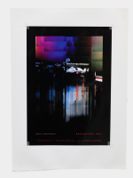 PRINTS: Three digital art prints based on Juan Pablo Montoya's BMW Williams Formula One car by Dragon Lee Art, one being printed on quality water-colour paper [Location: Melbourne] - 2