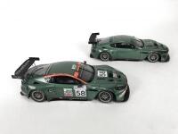 ASTON MARTIN: Pair of 1:18 scale Aston Martin DBR9 cars produced by AutoArt. (NB description) - 3