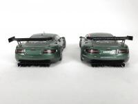 ASTON MARTIN: Pair of 1:18 scale Aston Martin DBR9 cars produced by AutoArt. (NB description) - 4