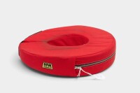 HELMET: A c1990s Bell visor helmet in RPM Racegear bag with padded neck brace - [SALEROOM NOTICE] [Location: Melbourne] - 2