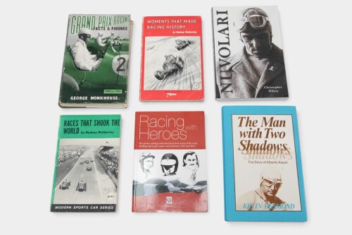 EARLY GP: Six books relating to early Grand Prix history [Location: Melbourne]