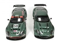 ASTON MARTIN: Pair of 1:18 scale Aston Martin DBR9 cars produced by AutoArt. (NB description) - 6