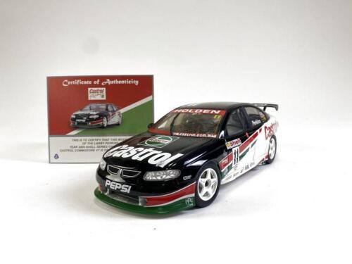 HOLDEN: 1:18 scale Larry Perkins Holden Commodore V8 racing car produced by AutoArt. (NB description)