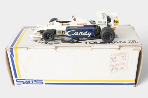 TOLEMAN: An SMTS 1:43 scale 1984 Toleman TG184 (No.3) in original box [Location: Melbourne]