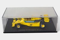 FITTIPALDI: A Spark 1:43 scale 1977 Fittipaldi Copersucar F5 (S3930) car #28 as driven by Emerson Fittipaldi in perspex case [Location: Melbourne] - 2