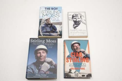 271 · STIRLING MOSS: Four books relating to Stirling Moss [Location: Melbourne]