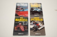 F1 DRIVERS: Four hardcover editions of 'Driver Profiles' books by 'Autocourse', [Location: Melbourne]