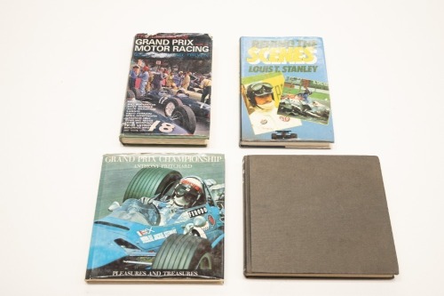 GRAND PRIX: Four hardcover books relating to early Grand Prix [Location: Melbourne]
