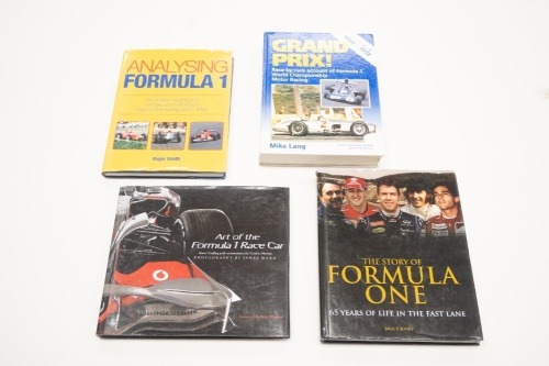 GRAND PRIX: Four hardcover books relating to general Grand Prix [Location: Melbourne]