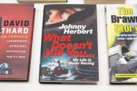 BRITISH: Five books relating to British F1 drivers & teams [Location: Melbourne] - 3