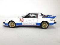 MAZDA/MOFFAT: 1:18 scale 1983 Touring Mazda RX-7 championship car driven by Allan Moffat with signed CoA. (NB description) - 7