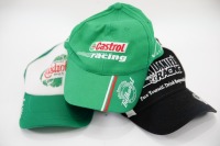 HATS: Three hats, includes two Castrol hats & one Jack Daniel's Racing hat [Location: Melbourne]