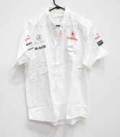 MCLAREN / MERCEDES: A group of four Mclaren / Mercedes mens button shirts [Location: Melbourne] - 3