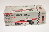 REMOTE CONTROL: A 1978 Dynatron Radio Control Racer Formula-1 six-wheeler in Texaco-Marlboro livery, complete within original box [Location: Melbourne]