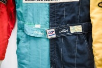 ALLIOT: A c1987 Philippe Alliot Larrousse & Calmels Formula 1 Race Suit, by Stand 21, as used at the Adelaide Grand Prix [Location: Melbourne] - 12