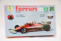 FERRARI: A Protar 1:12 scale Ferrari 312 T3 model kit, some parts sealed, has been started, includes instructions & decals [Location: Melbourne] - 2