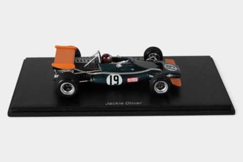 BRABHAM: A Spark 1:43 scale 1970 B.R.M as driven by Jackie Oliver (#S1856) in perspex case [Location: Melbourne]