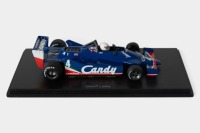 TYRRELL: A Spark 1:43 scale 1979 Tyrrell 009 car #4 as driven by Geoff Lees in perspex case [Location: Melbourne]
