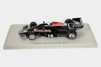 PENSKE: A Spark 1:43 scale 1977 Penske PC4 car #14 as driven by Danny Ongais in perspex case [Location: Melbourne] - 2